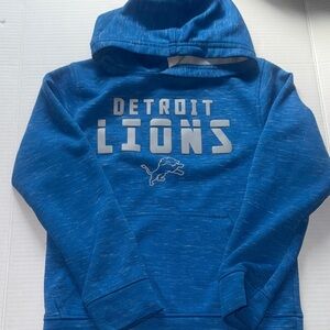 Kids Blue Detroit Lions Hoodie